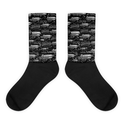Subtext: Typewriter socks